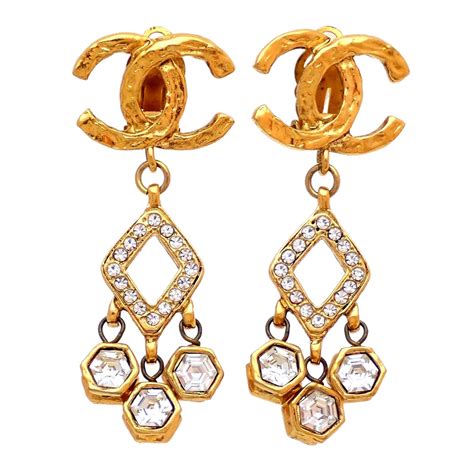 where can i buy chanel earrings online|genuine chanel earrings.